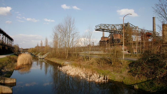 Industriebrache im Landschaftspark Duisburg-Nord