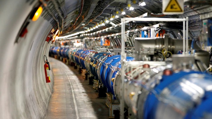 Teilchenbeschleuniger im Kernforschungszentrum CERN in Genf