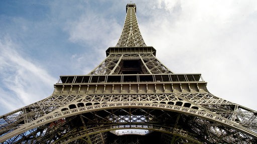 Der Eiffelturm in Paris 
