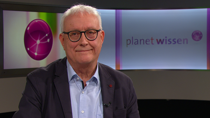 Thomas Haigis zu Gast bei Planet Wissen. | Bildquelle: SWR Thomas Haigis zu Gast bei Planet Wissen.