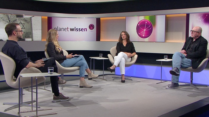 Zu Gast: Evita Wiecki und Jim G. Tobias | Bildquelle: BR Zu Gast: Evita Wiecki und Jim G. Tobias