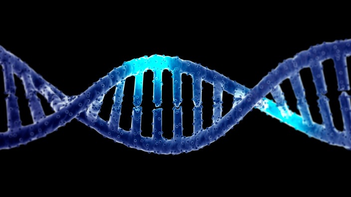DNA-Strang. | Bildquelle: ap DNA-Strang.