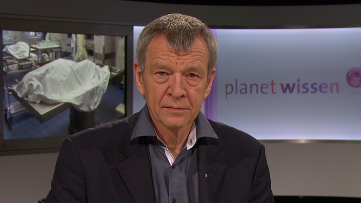 Portraitaufnahme von Klaus Püschel. | Bildquelle: SWR Portraitaufnahme von Klaus Püschel.