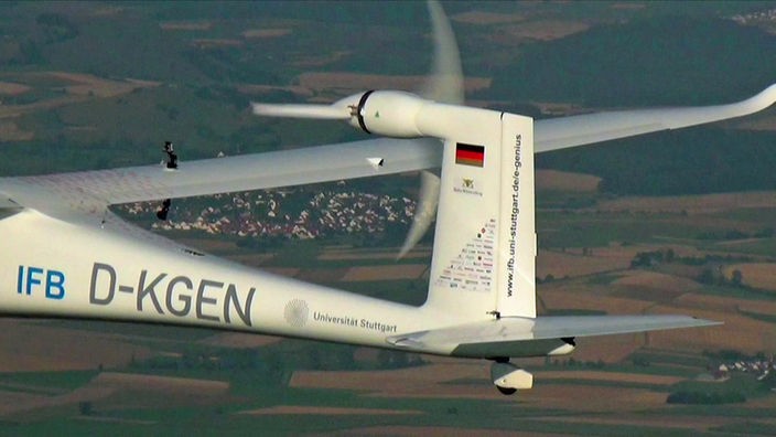 Elektroflugzeug e-Genius