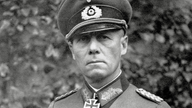 schwarz-weiß-Aufnahme von Erwin Rommel.
