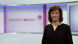 Porträtaufnahme von Dr. Lena Schnabel zu Gast im Planet Wissen Studio.