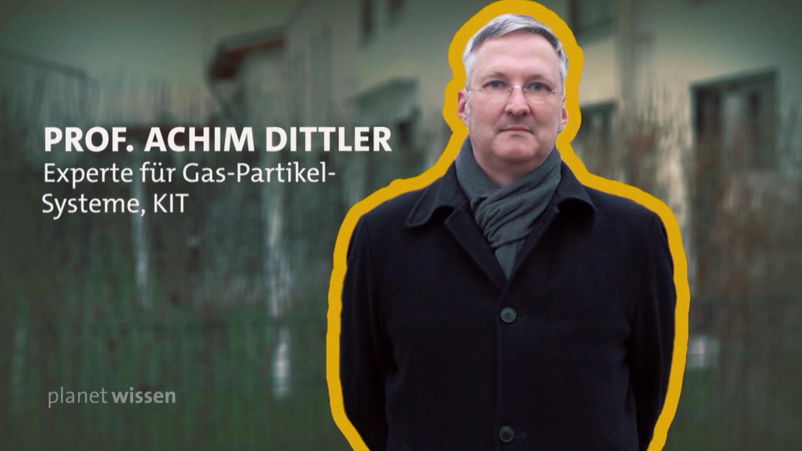 Gas-Partikel-Experte Achim Dittler - Planet Wissen - Sendungen A-Z ...