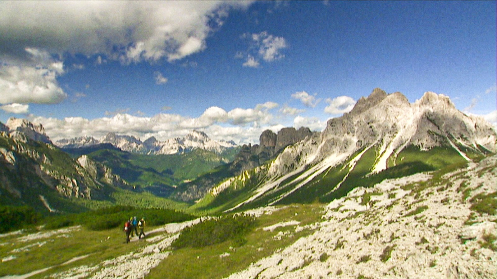 Fernwanderweg in den Dolomiten
