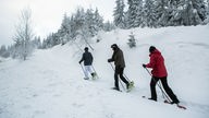 Schneeschuhwanderung in Seebach