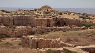 Screenshot aus dem Film "Paphos – Hafenstadt mit antiken Ausgrabungsstätten auf Zypern"