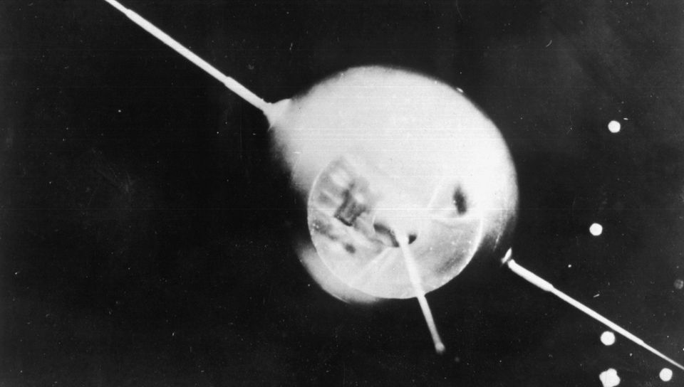 Der sowjetische Satellit Sputnik