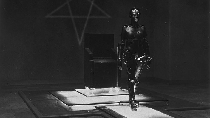 Szene aus dem Film Metropolis | Bildquelle: akg Szene aus dem Film Metropolis