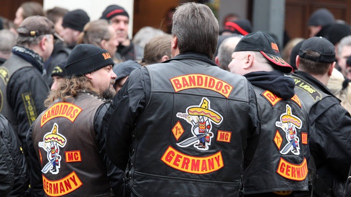 Mitglieder des Motorradclubs Bandidos | Bildquelle: imago Mitglieder des Motorradclubs Bandidos