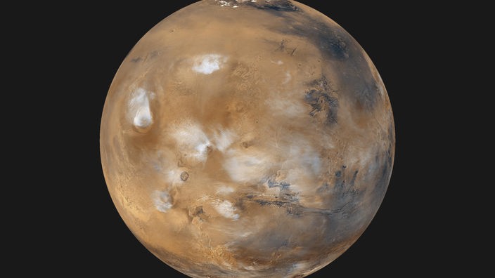 Bildaufnahme von Mars.