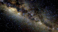 Nächtliche Aufnahme der Milchstraße aufgenommen ion Tansania am Lake Natron.