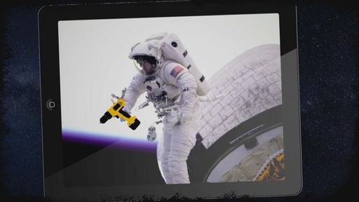 Screenshot aus dem Film "Erfindungen aus der Astronautik"