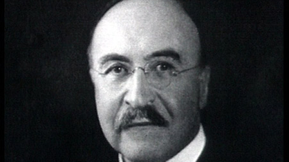 Eine Porträtaufnahme von Leo Hendrik Baekeland. | Bildquelle: Bakelite AG Eine Porträtaufnahme von Leo Hendrik Baekeland.
