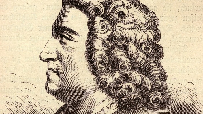 Kupferstich von Johann Friedrich Böttger. | Bildquelle: INTERFOTO Kupferstich von Johann Friedrich Böttger.