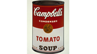 Ein Druck von Andy Warhol "Campbells Soup  Can I"