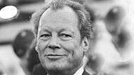 Porträtaufnahme von Willy Brandt